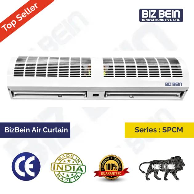 Ms Powder Coated Sleek Air Curtain Bizbein Series SPCM (1)