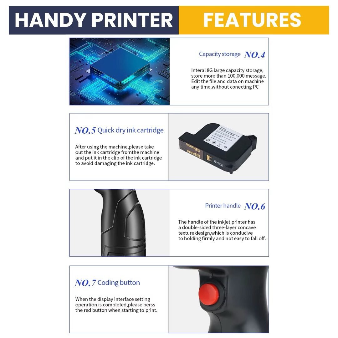 BizBein Handheld Inkjet Printer 12.7mm – Plastic Body Eco Model (BB-HPP-12-E) - Image 6