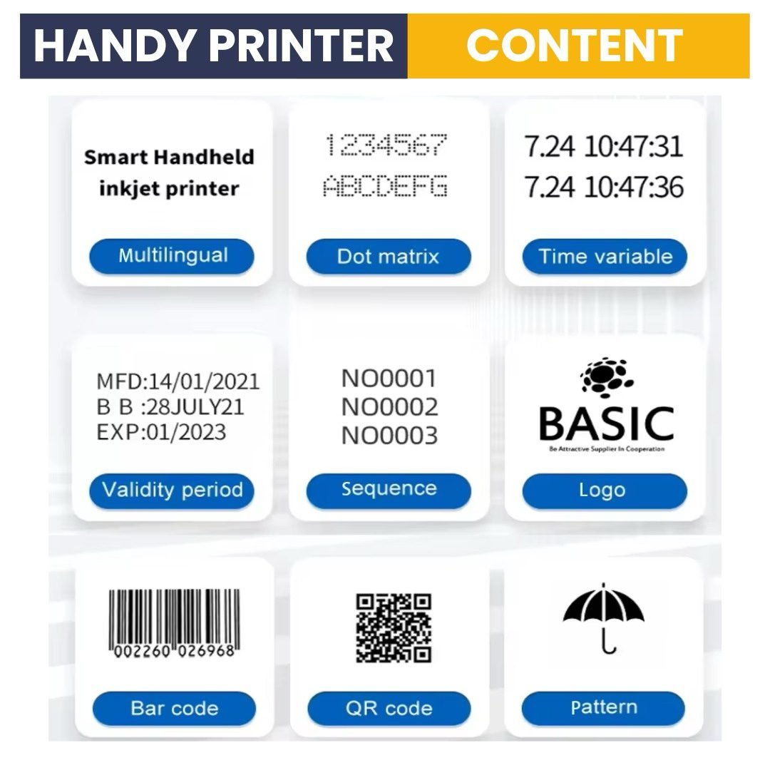 BizBein Handheld Inkjet Printer 12.7mm – Plastic Body Eco Model (BB-HPP-12-E) - Image 4